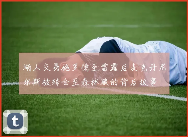 湖人交易施罗德至雷霆后麦克丹尼尔斯被转会至森林狼的背后故事